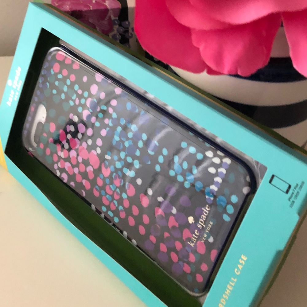 🎀 Kate Spade “Dotty Plaid” IPHONE Protective Case - Picture 5 of 8
